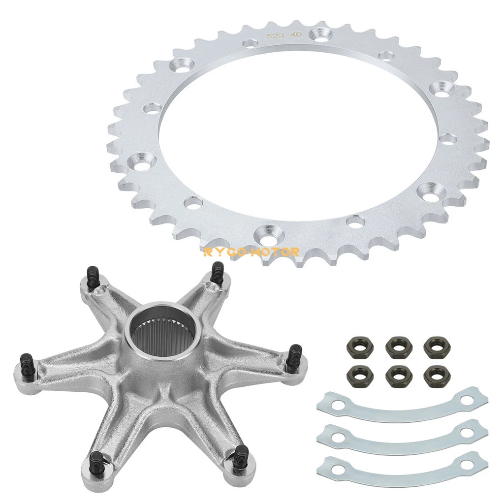 Rear Sprocket & Hub Assembly for Yamaha Raptor 660R (2001–2005)