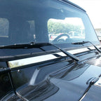 Stainless Steel Windshield Trim for Jeep Wrangler TJ (1997–2006)