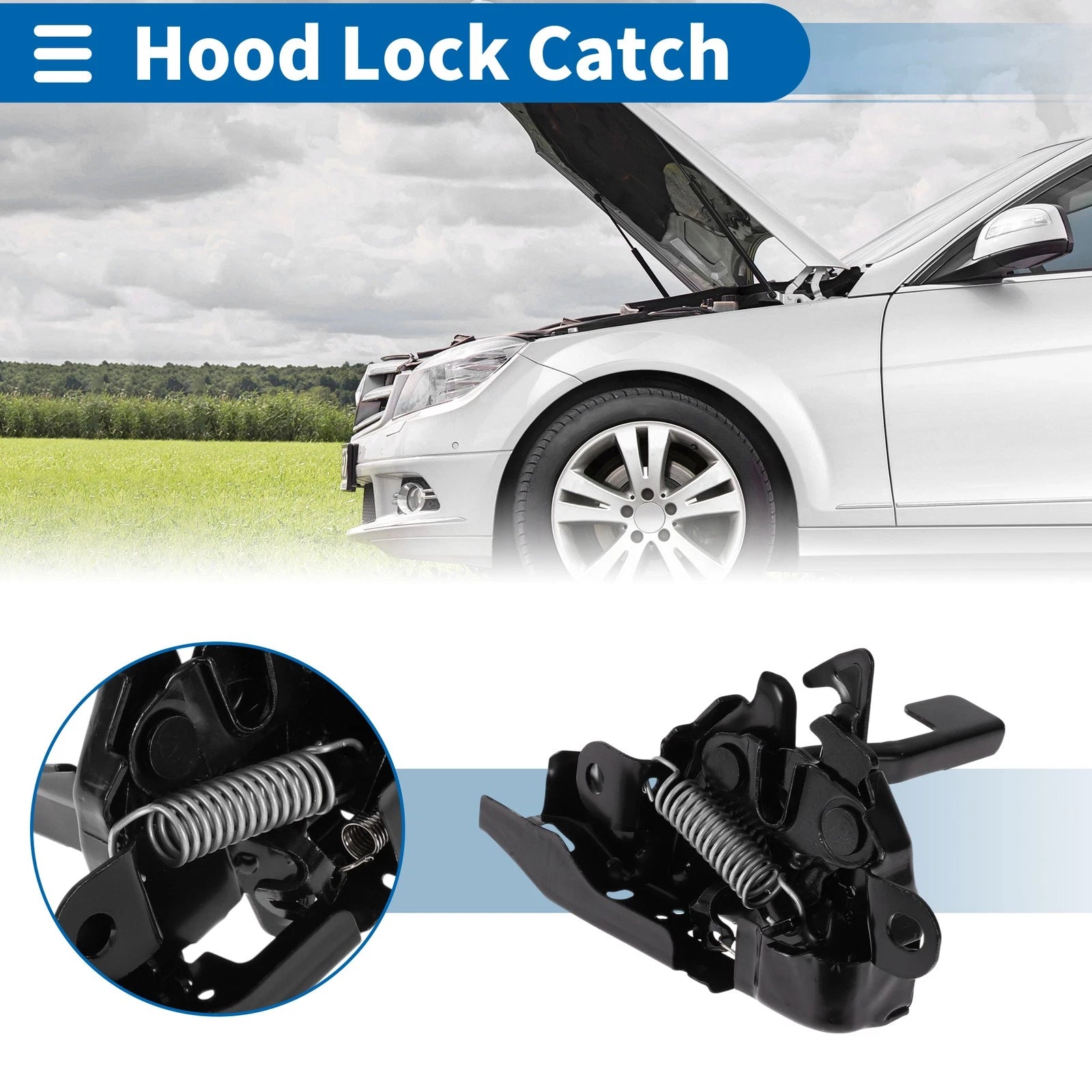 Hood Latch Assembly for Toyota Corolla (2014–2019) No. 5351002510