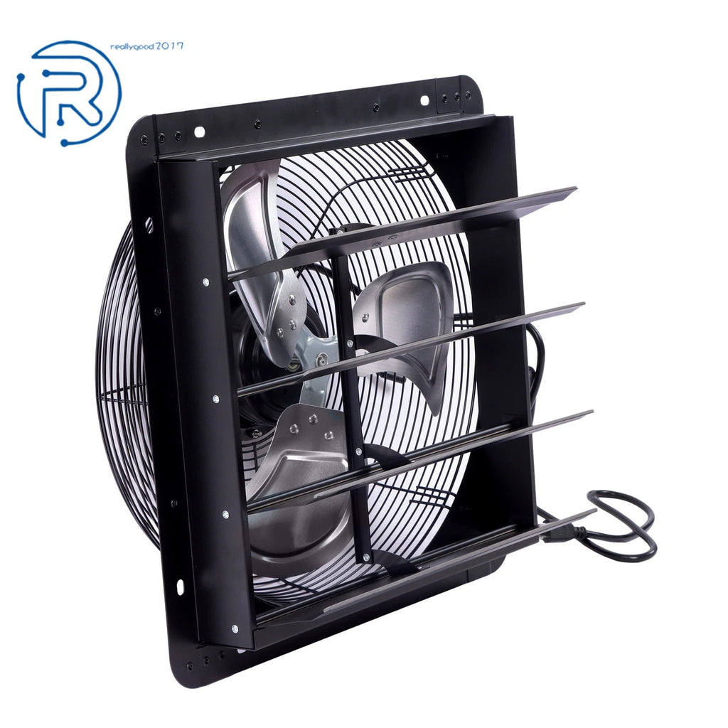 16" Wall-Mount Exhaust Fan for Attic Ventilation