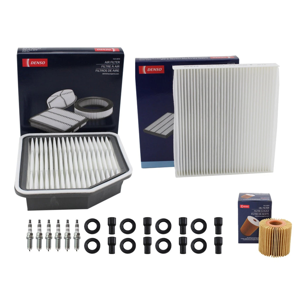 Tune Up Kit with NGK 6 Spark Plugs & Boots for Lexus IS250 (2006–2013)