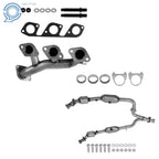 Set of 2 Catalytic Converters for Ford Mustang (1999–2004)