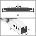 2" Receiver Rear Bumper Hitch Step Bar for Universal Fit (26" Wide)