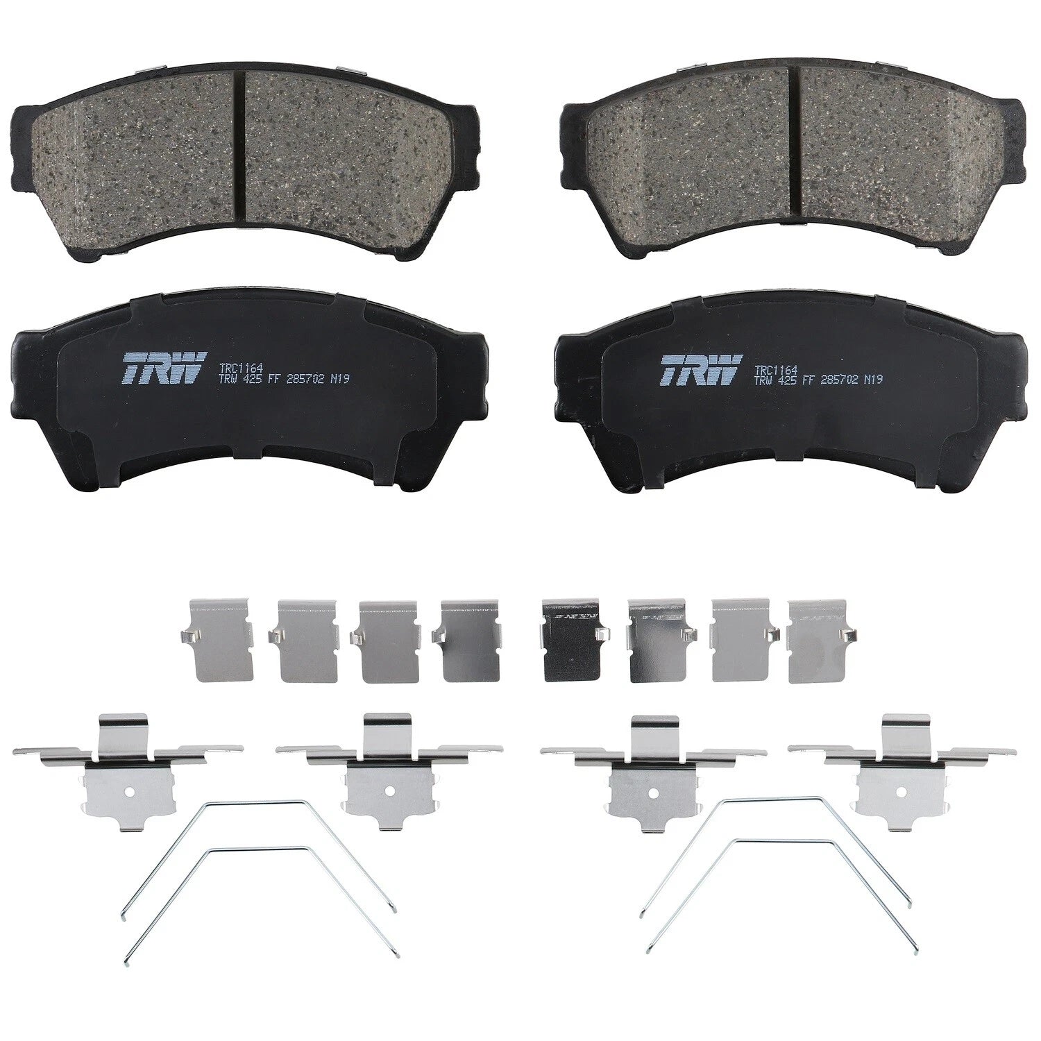 Front Brake Kit with 299mm Rotors & TRW Pro Ceramic Pads for Fusion MKZ Zephyr (2006–2012)