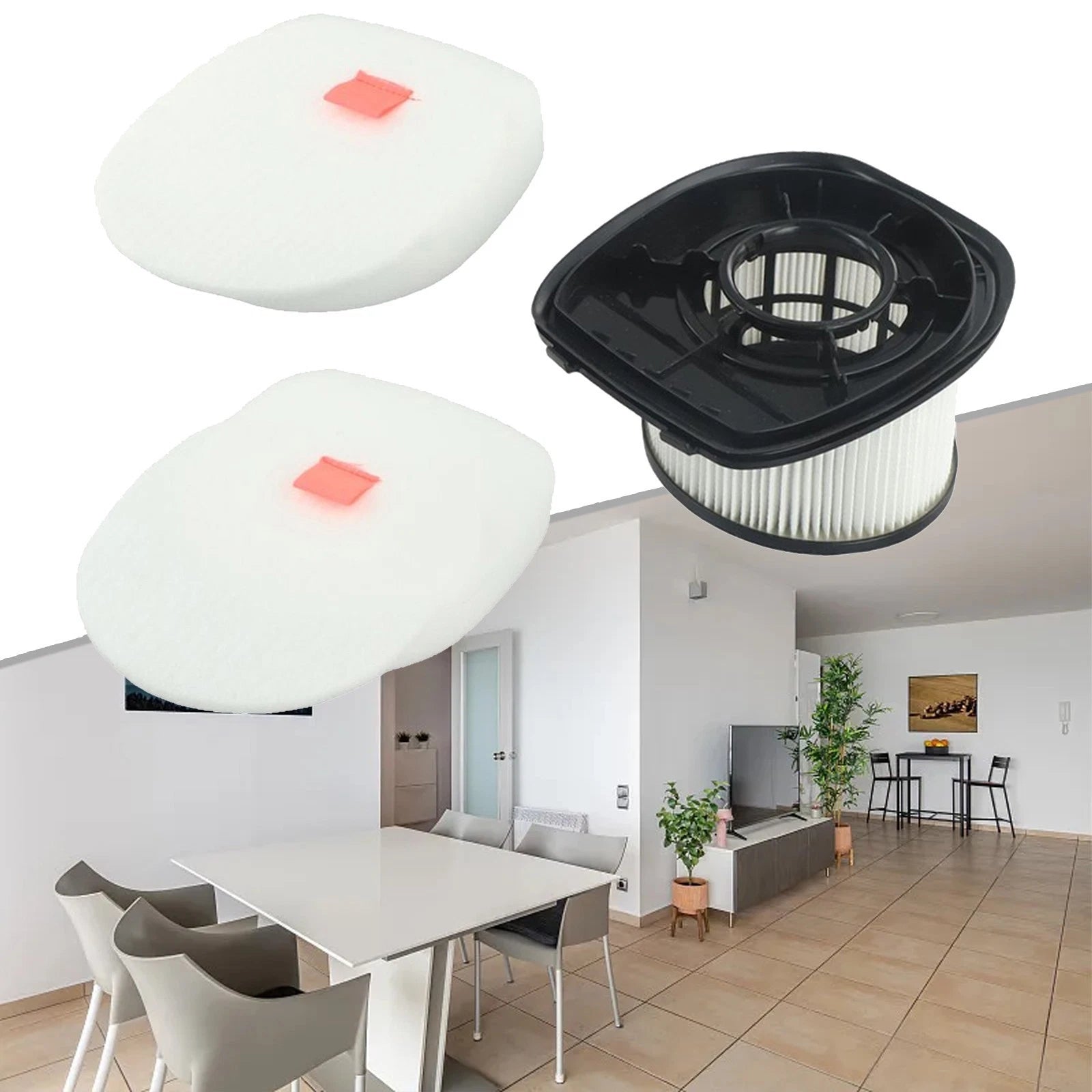 Foam Felt Filters for Shark IZ201 IZ251 (2017–2023)