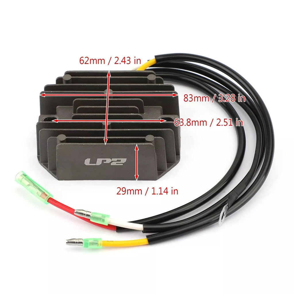Rectifier for Mercury Mercruiser 10hp 15hp 20hp 4-Stroke Outboard (879147T62)