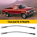 Set of 2 Tailgate Cables for Ford F150 F250 F350 (1983–1996)