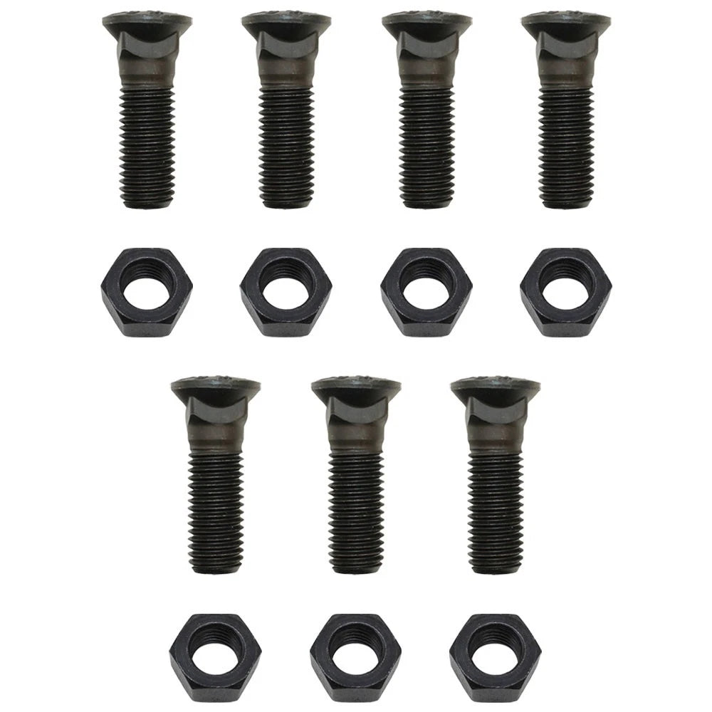 7 Plow Bolts and Nuts for Blades/Cutting Edges 3/4-10x3 Grade 8