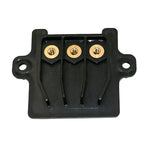 Three Phase Welding Power Junction Box with Cover & Brass Contacts