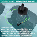 Fuel Lid Actuator Gas Door Assembly for Honda Civic (2016–2021) 74700TBAA02