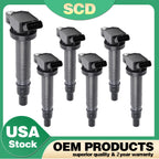 6X Ignition Coil for Toyota Tacoma 4.0L 2.7L (2005–2012) 90919-02248 UF495