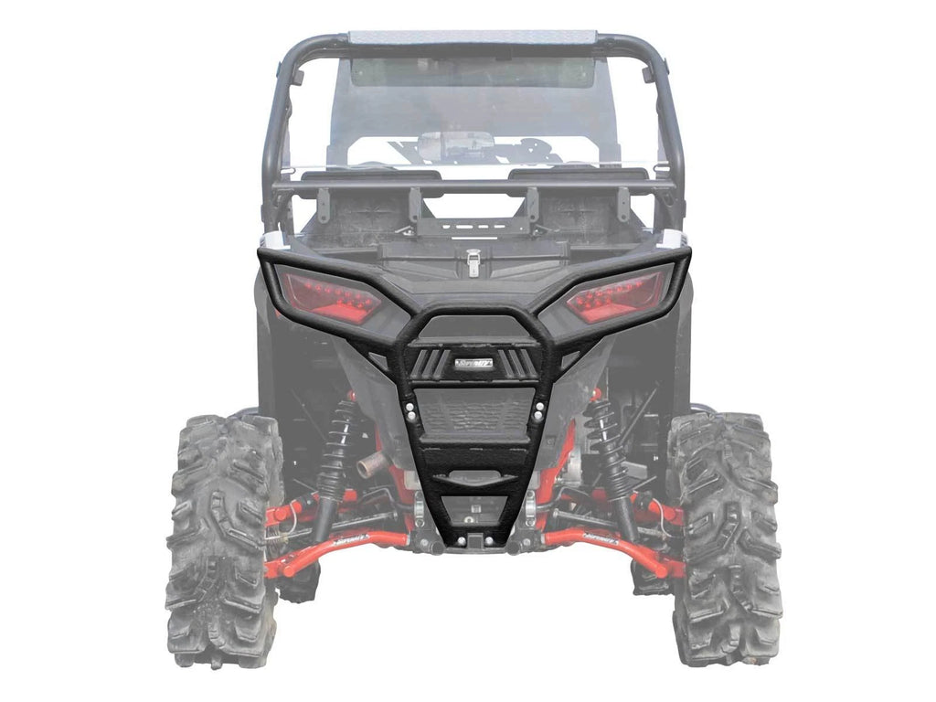 Heavy Duty Rear Bumper for Polaris RZR S 1000 (2016–2020) - Black