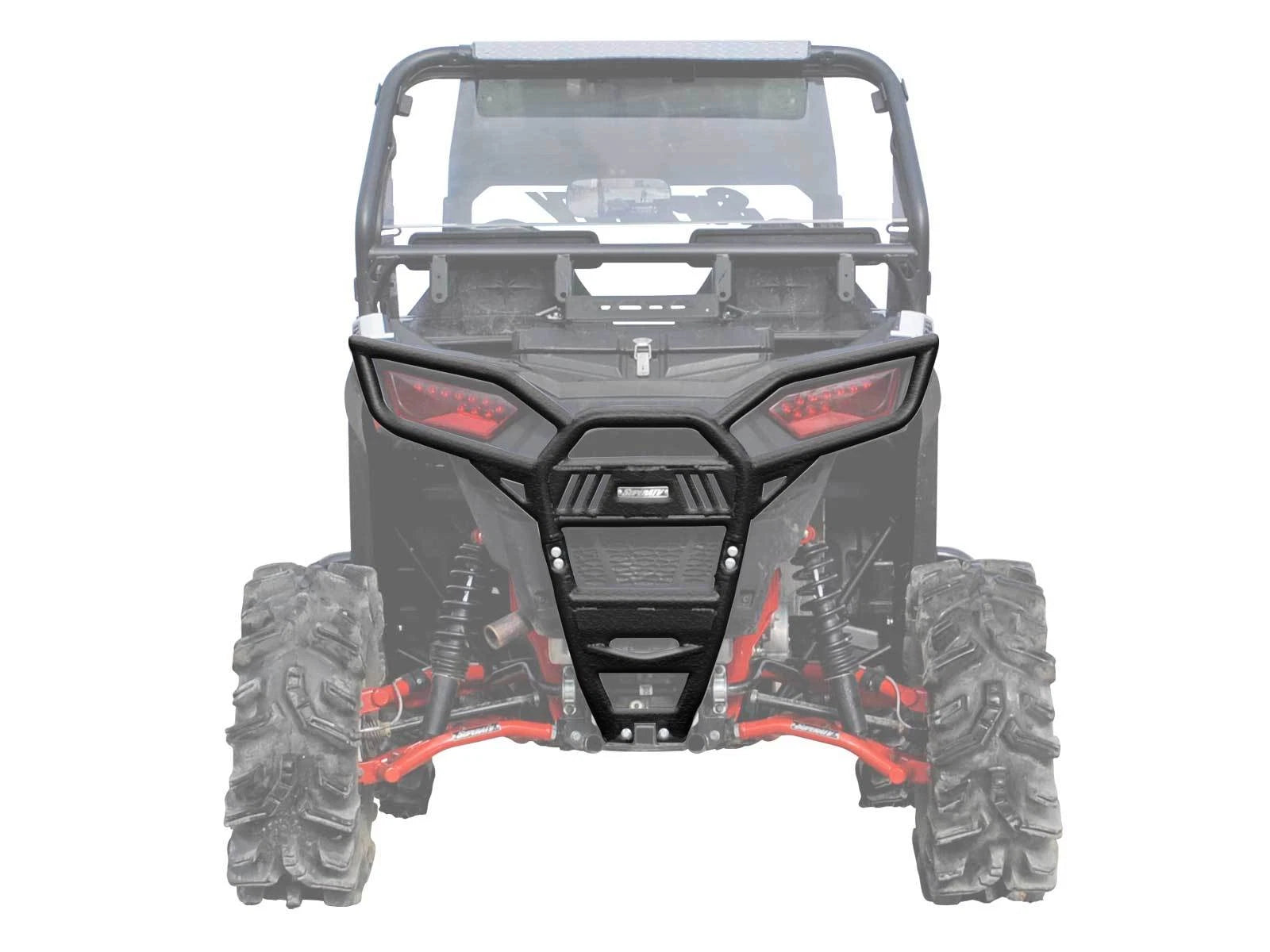 Heavy Duty Rear Bumper for Polaris RZR S 1000 (2016–2020) - Black