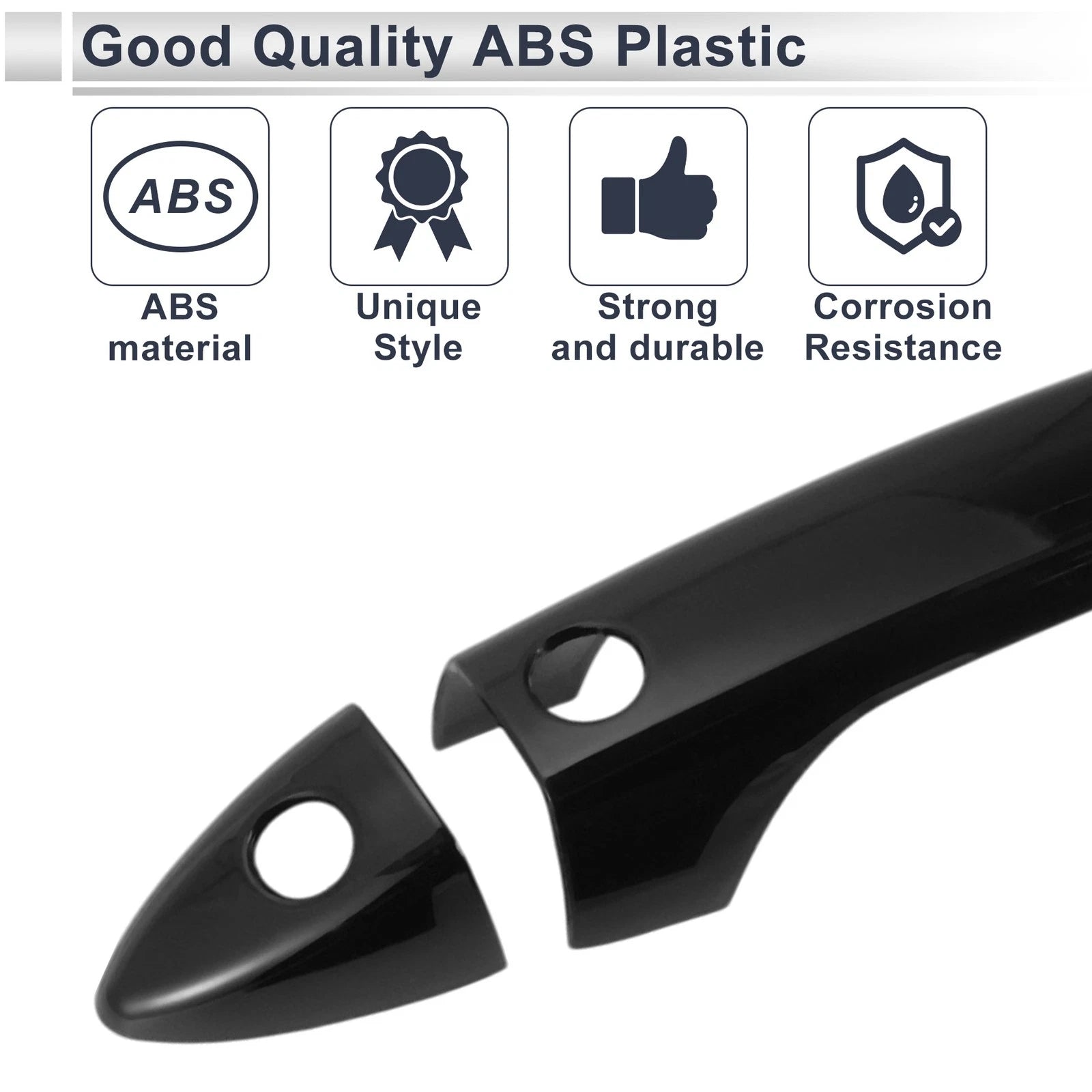 Door Handle Cover for Honda Accord (2013–2017) Black