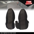 Set of 2 Front Seat Covers for Ford Ranger (1998â2003) Black/Charcoal