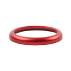 Red Stopwatch Compass Clock Cover Ring for Porsche 911 718 Boxster Cayenne Macan (2017-2023)