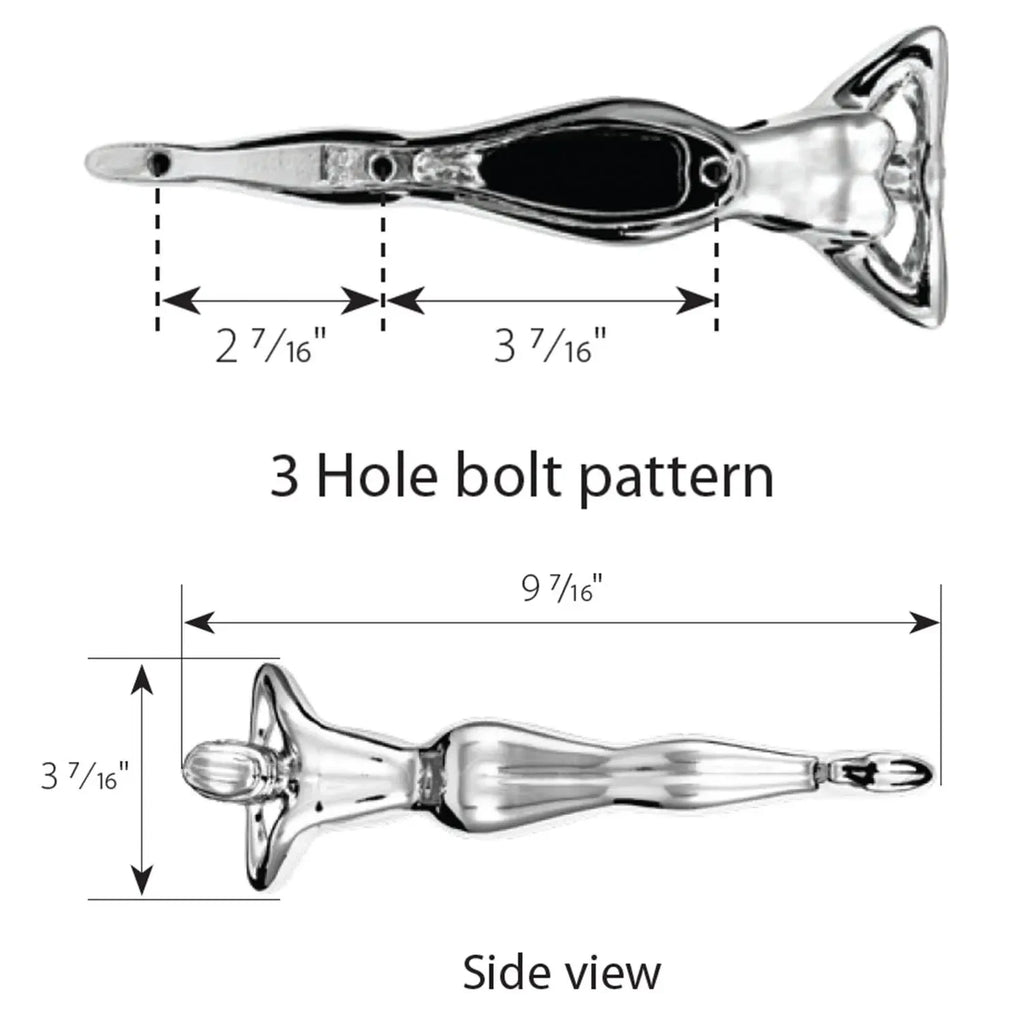 Hood Ornament Vintage Style Replacement for Universal Hot Rod Classic (1950–1990)