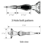 Hood Ornament Vintage Style Replacement for Universal Hot Rod Classic (1950–1990)