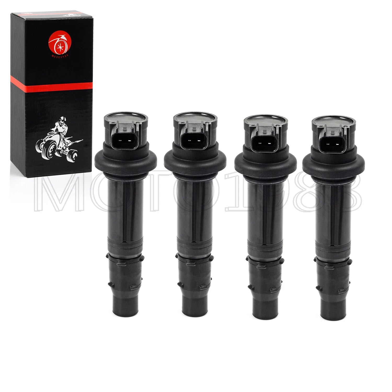 4X Ignition Coil 5VY-82310-00-00 for Yamaha FZ1 V-MAX 1700 YZF-R1 YZF-R6 (2001–2023)