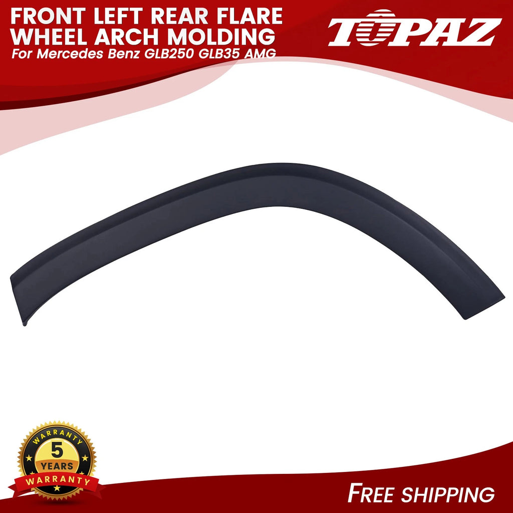 Rear Left Flare Wheel Arch Molding for Mercedes Benz GLB250 GLB35 (2019–2023)