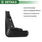 Mud Flaps Splash Guard for Chevrolet Cruze Hatchback (2017–2019) W/ Mounts