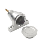 Upgraded Billet Hydraulic Clutch Reservoir for Universal Application (Silver)