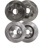 Set of 4 Brake Disc Rotors for Kia Rio Hyundai Accent (2018–2022)