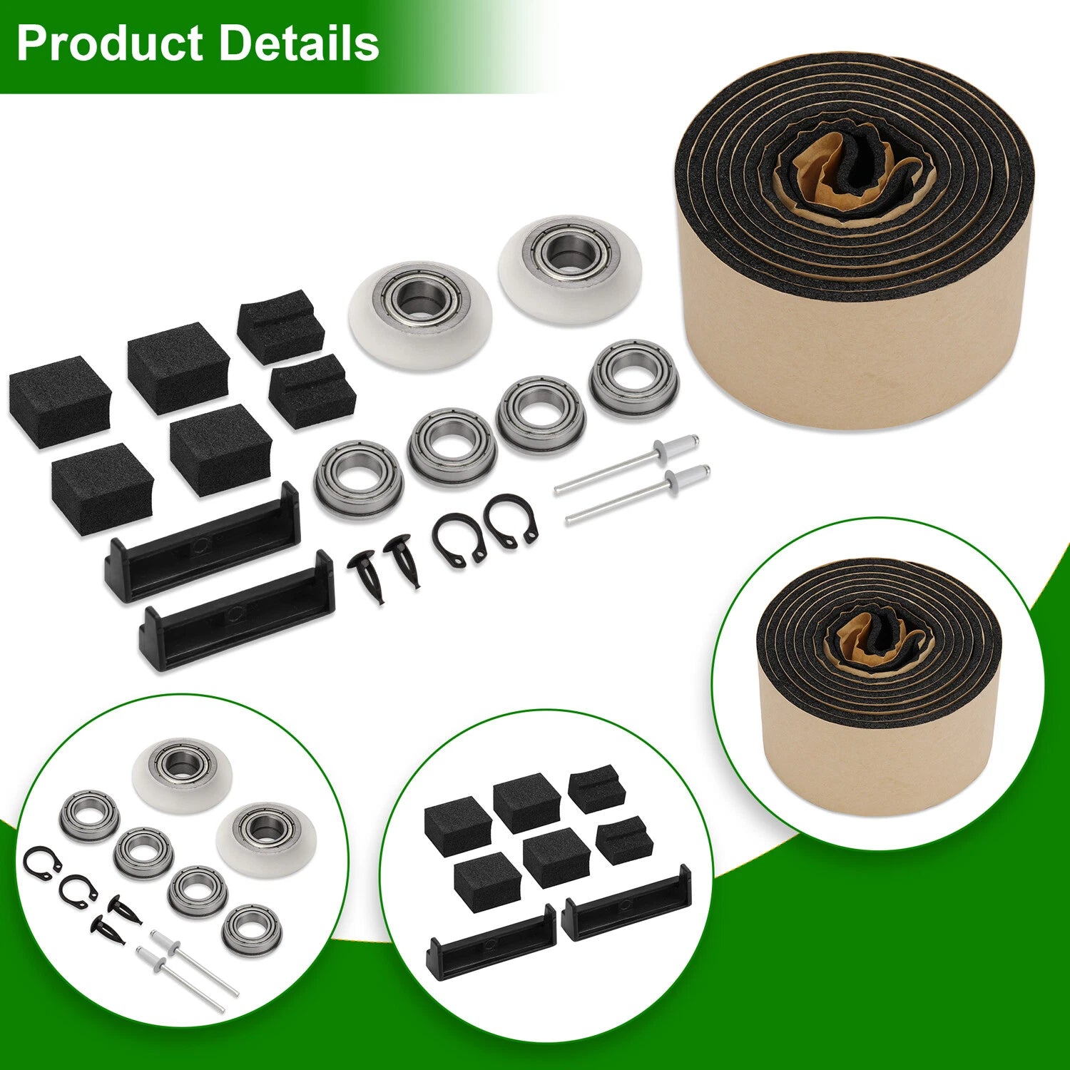 RV Slide Repair Kit for RV In-Wall Slide-Out (Triple Rack)