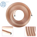 25 Ft Copper Nickel Brake Fuel & Trans Line Tubing 5/16"