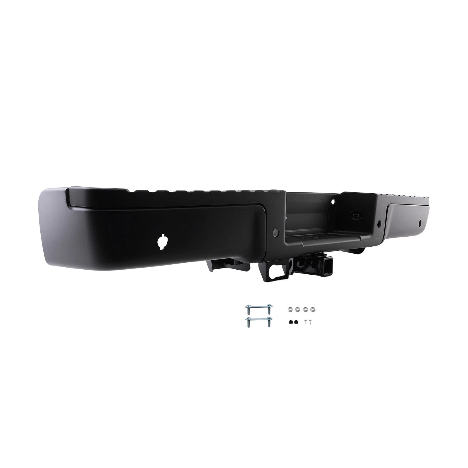 Black Rear Bumper for Ford F150 Pickup (2009–2014) w/Sensor 9L3Z17D826B