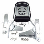 Sissy Bar Backrest with Pad for Kawasaki Vulcan 800 Classic VN800 (1996–2005) Chrome