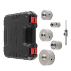 5 Hole Saw Kit with Center Bit for SDS Plus Hammer Drill