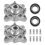 2pc Rear Wheel Hub w/Bearing Bolt for Polaris RZR 800 EFI EPS (2011–2012) 3585502