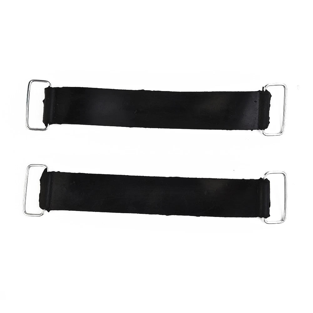 2X Battery Fixed Holder Rubber Strap Band for Motorcycle ATV