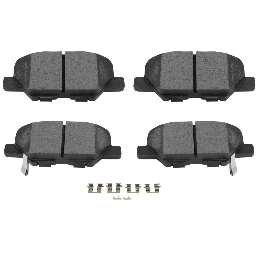 Set of 4 Rear Ceramic Brake Pads for Mazda 3 Sport (2014–2018)