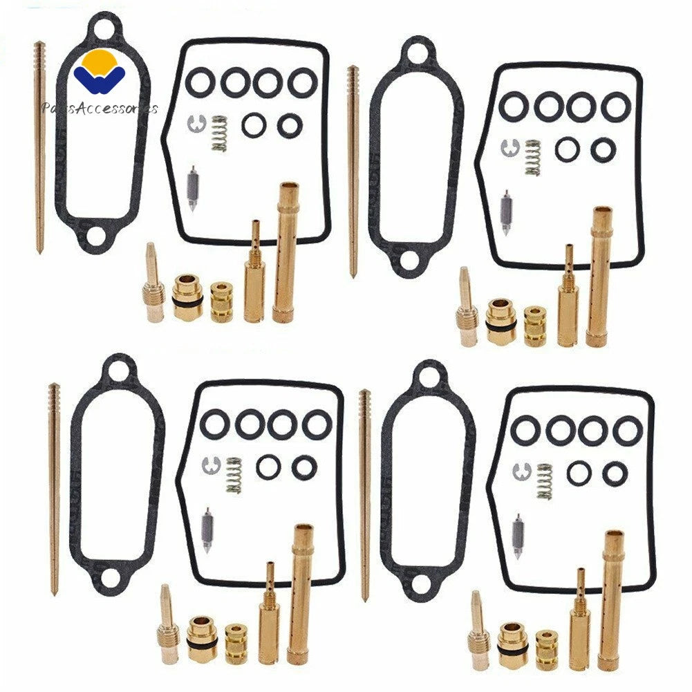4X Carburetor Repair Kit for Honda CB350F (1972–1974)