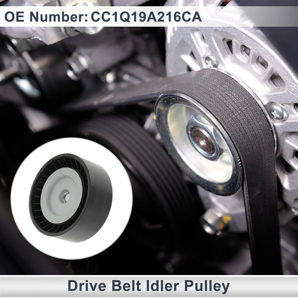 Drive Belt Idler Pulley for Ford Transit (2000–2014) No.CC1Q19A216CA 1 Pc