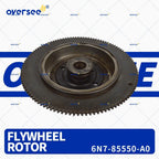 Electrical Flywheel Rotor for Yamaha Outboard 2T 115-130HP (1990–2006) 6N7-85550-A0