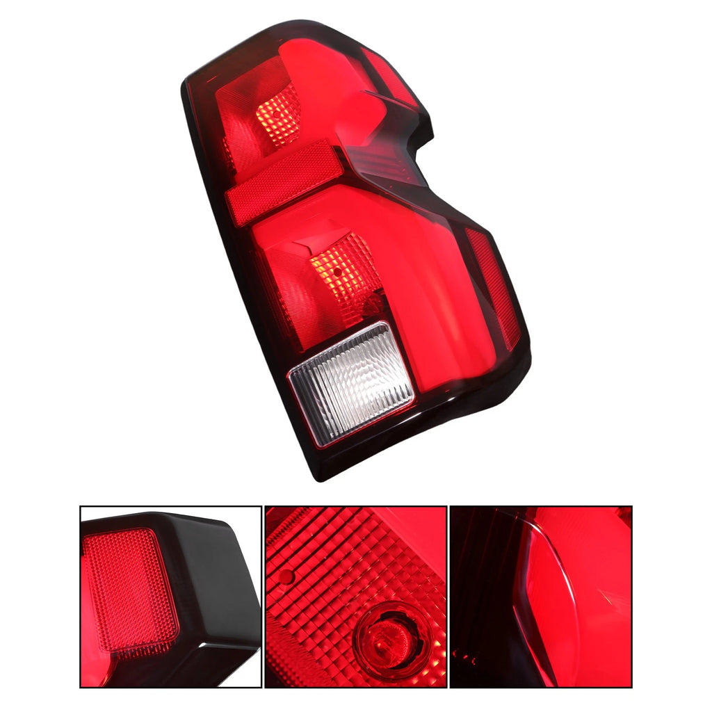 Set of 2 Black LED Tail Light Assemblies for Chevrolet Colorado (2023–2025)