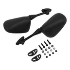 Pair Black Rear View Mirrors for Honda CBR600RR (2003–2025) CBR1000RR (2004–2007)