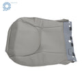 Driver Left Bottom Seat Cover for Toyota RAV4 (2006–2012) Gray Leather Perforation