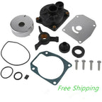 Water Pump Impeller Kit for Evinrude Johnson 40/45/48/50HP (1990–2023) 438592 433548 433549