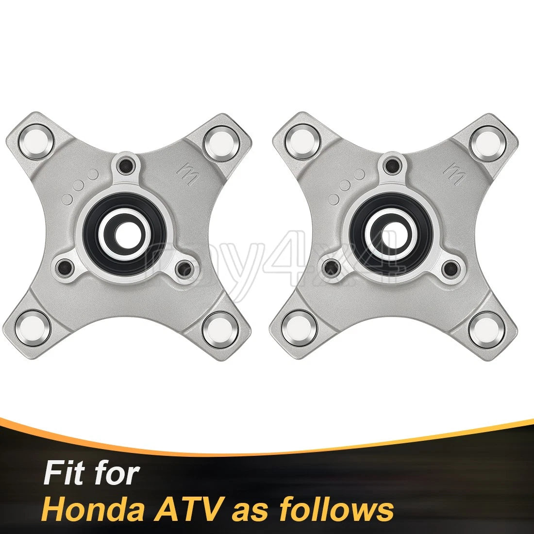 2X Front Wheel Hubs for Honda TRX400EX Sportrax 400 (2002–2008) 44615-HN6-000