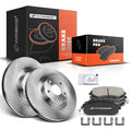 Front Disc Brake Rotor & Ceramic Pad Set for Subaru Outback (2005–2013)