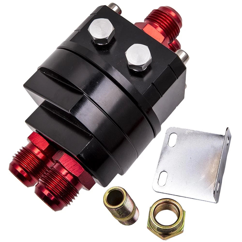 2X Oil Filter Relocation Sandwich Fitting Adapter Kit M20 x 1.5 & 3/4 x 16