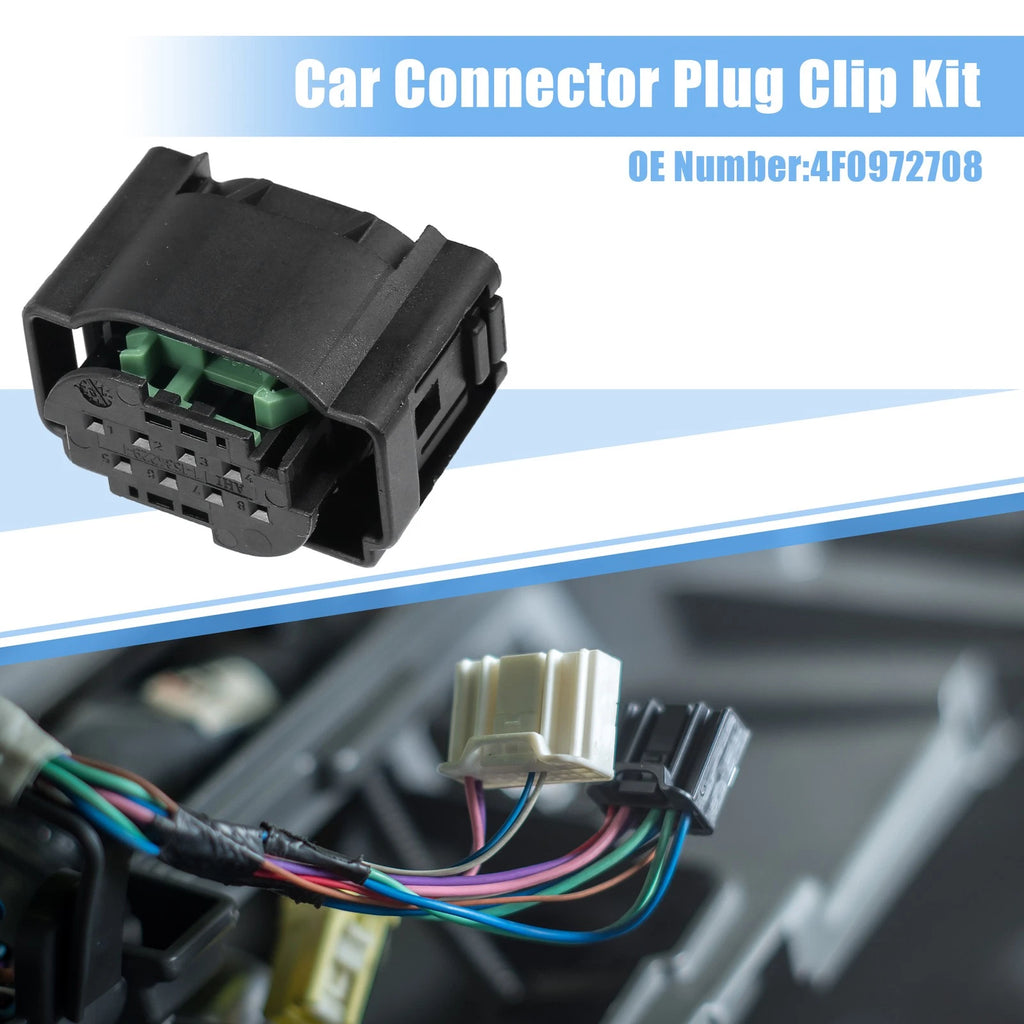 Set of 1 Wiring Plug Sensor Connector Adapter for VW Audi (No. 4F0972708)