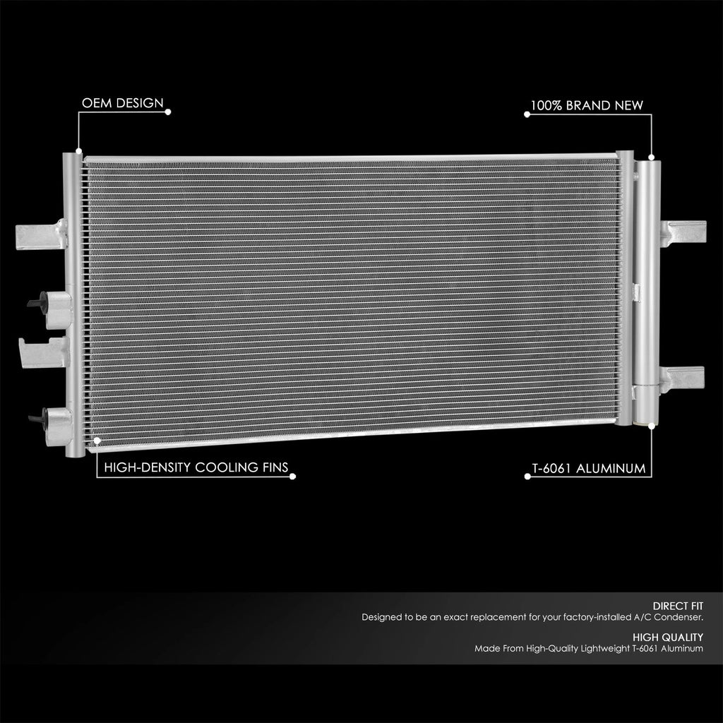 OE Style Front Aluminum Core A/C Condenser for Mini Cooper Countryman S (2017–2022)
