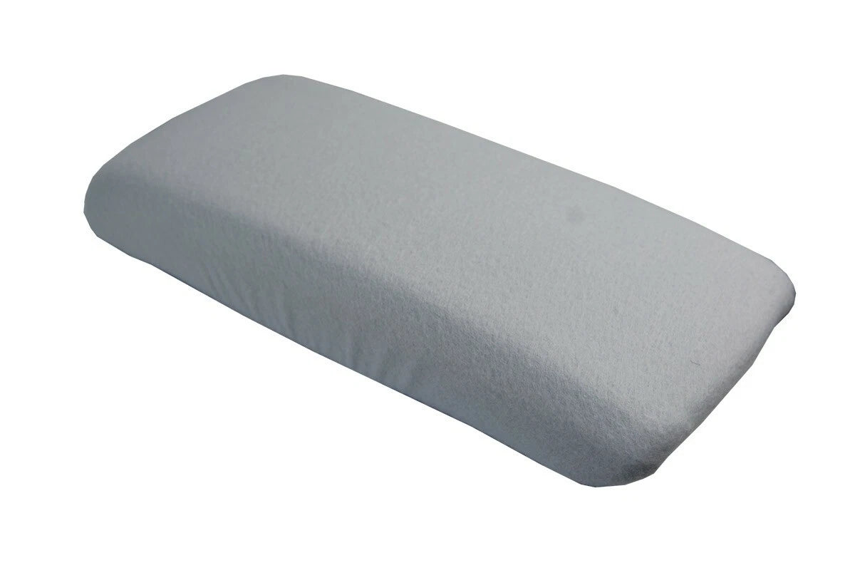 Fleece Console Lid Armrest Cover for Acura CL (1997–1999) Gray