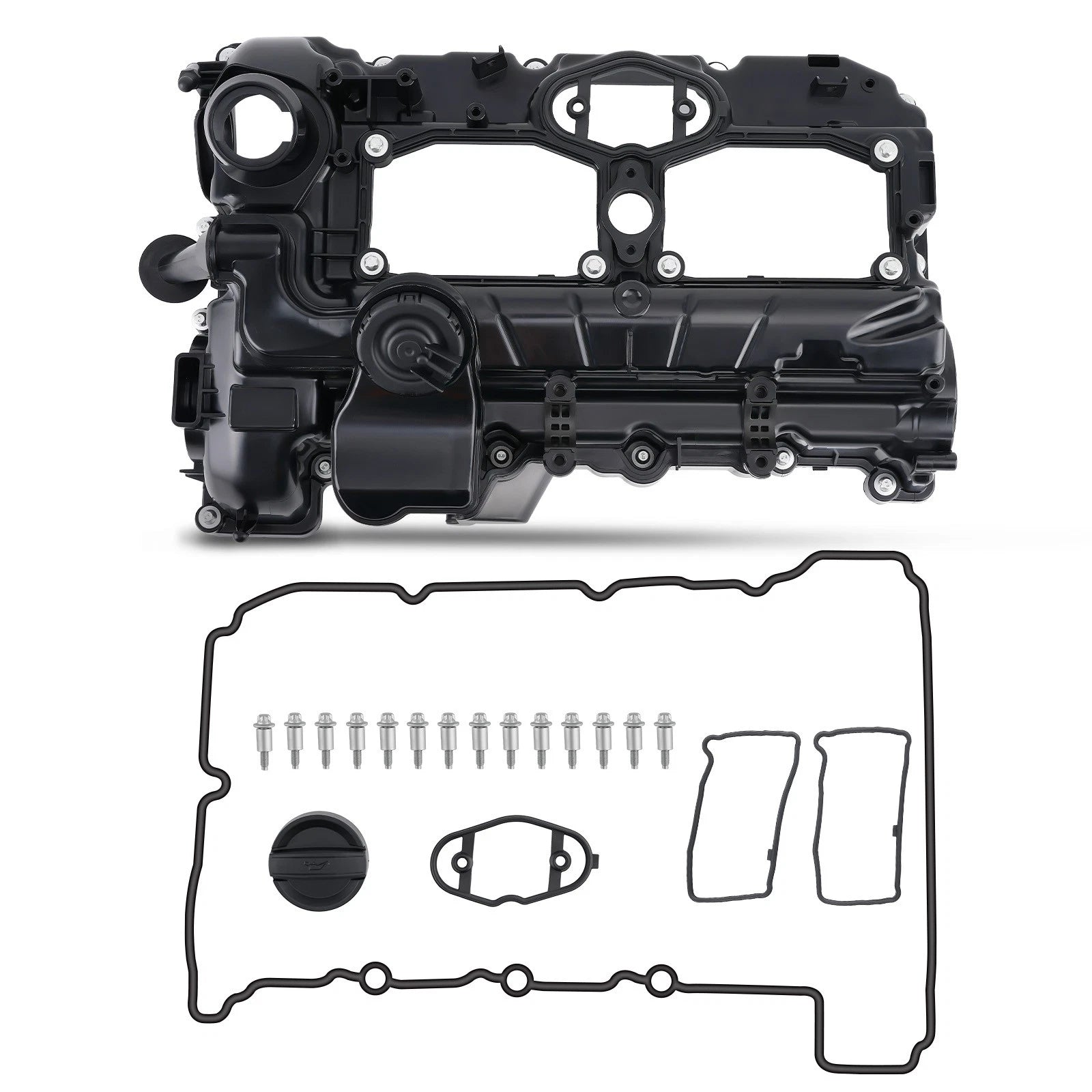 Valve Cover Set for BMW 228i 328i 428i F22 F32 F36 N26 2.0L Turbo (2012–2016)
