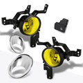 Fog Light Set for Honda CR-V (2007–2009) - Amber Lens, Switch, Chrome Bezel